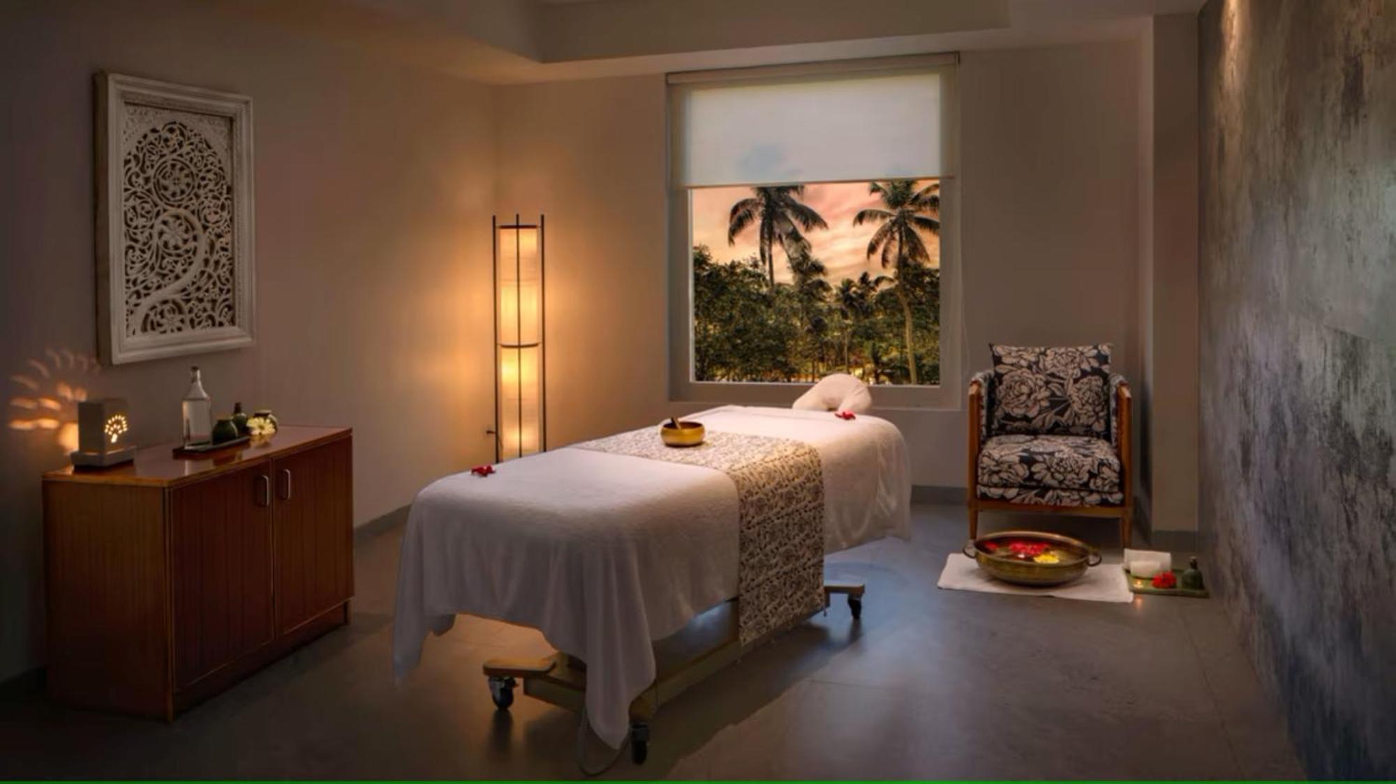 O By Tamara, Trivandrum Thiruvananthapuram Dış mekan fotoğraf A treatment room at the spa